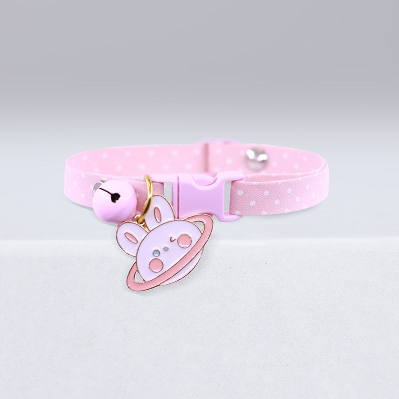 Pendant Collar Cat - Orchid Unique