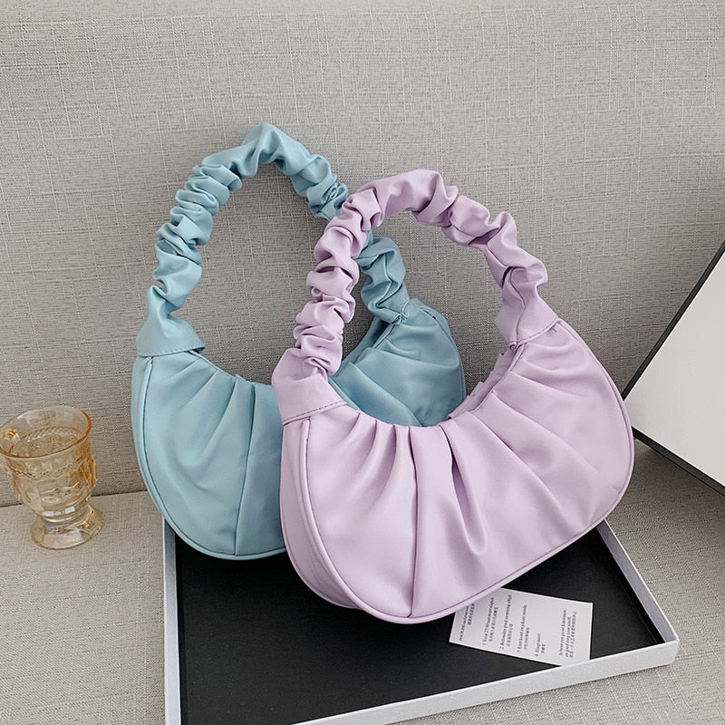 Dumpling Female Handbag - Orchid Unique