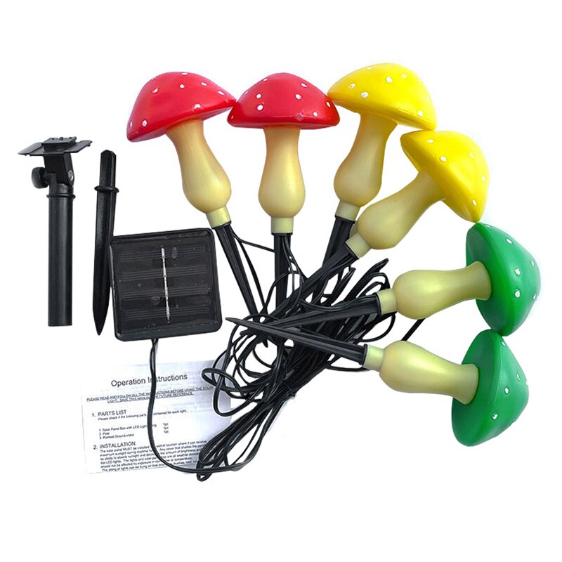 Outdoor Solar Garden Lights - Orchid Unique  SPECIFICATIONS Protection Level: IP65 Power Source: Solar Is Bulbs Included: Yes Certification: ce Brand Name: isfriday 6 In 1 Mushroom-3 In 1 Mushroom Outdoor Solar Garden Lights SPECIFICATIONS Protection Level: IP65 Power Source: Solar Is Bulbs Included: Yes Certification: ce Brand Name: isfriday (Store description)  7 6 79952712  (Store description) 136:865#6 In 1 Mushroom-136:173#3 In 1 Mushroom 6 In 1 Mushroom-3 In 1 Mushroom Orchid  Lighting