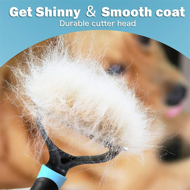 Professional Pet Deshedding Brush - Orchid Unique