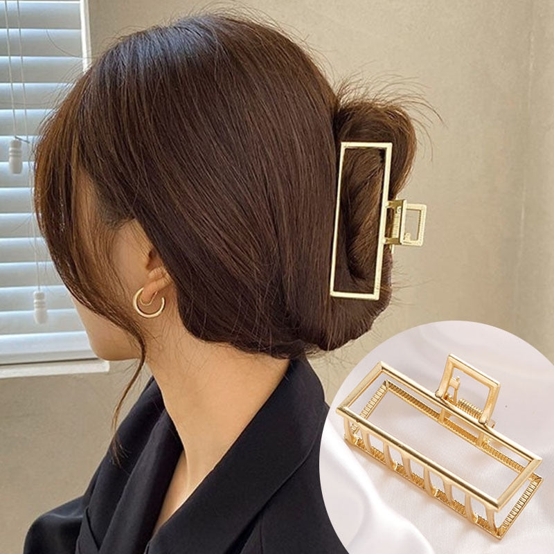 Pearl Hair Claw Set Clip - Orchid Unique