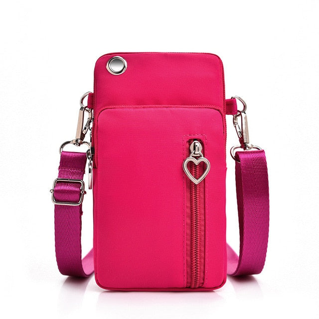 Universal Mobile Phone Bag and Case Wallet - Orchid Unique