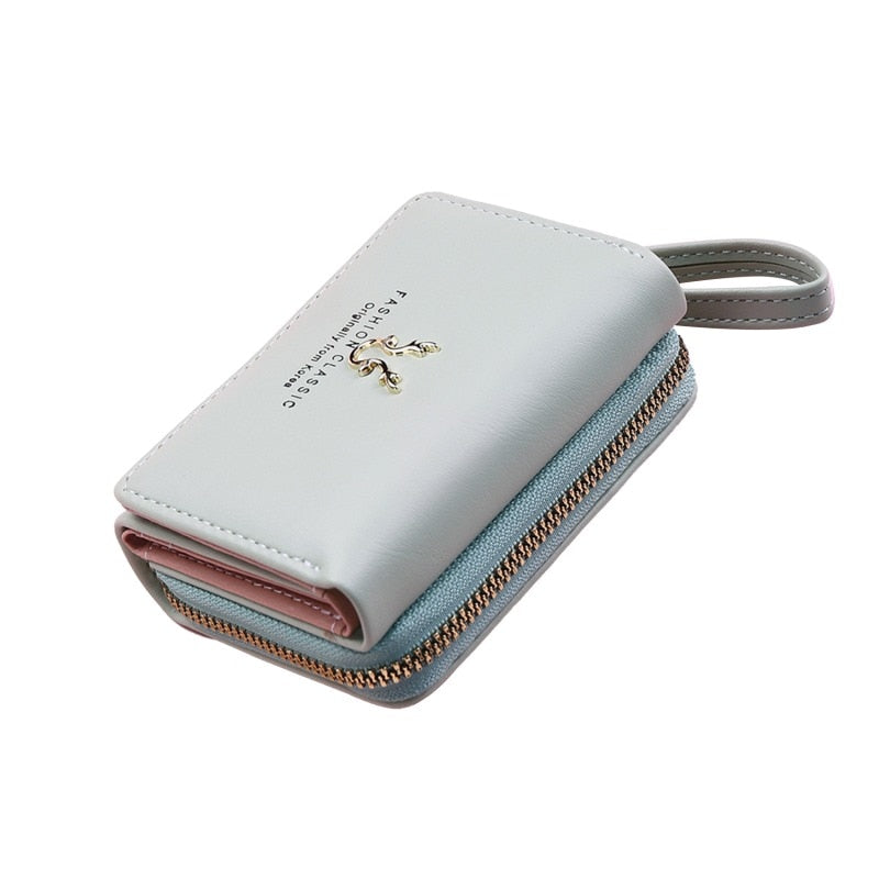 Genuine Leather Wallet - Orchid Unique