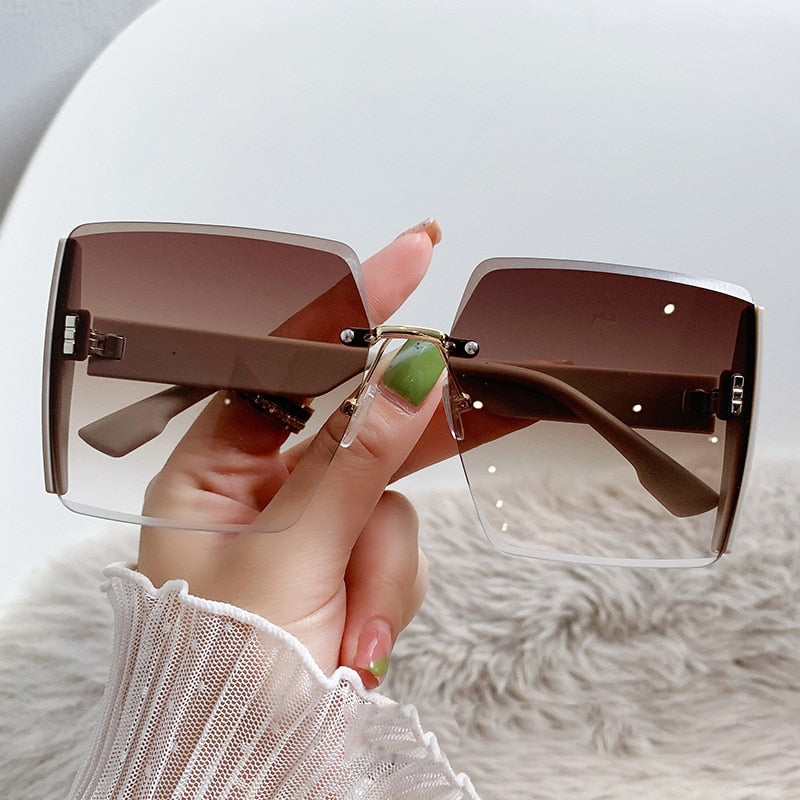 Vintage Square Sunglasses - Orchid Unique