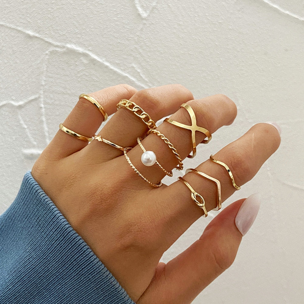 Bohemia Style Rings - Orchid Unique