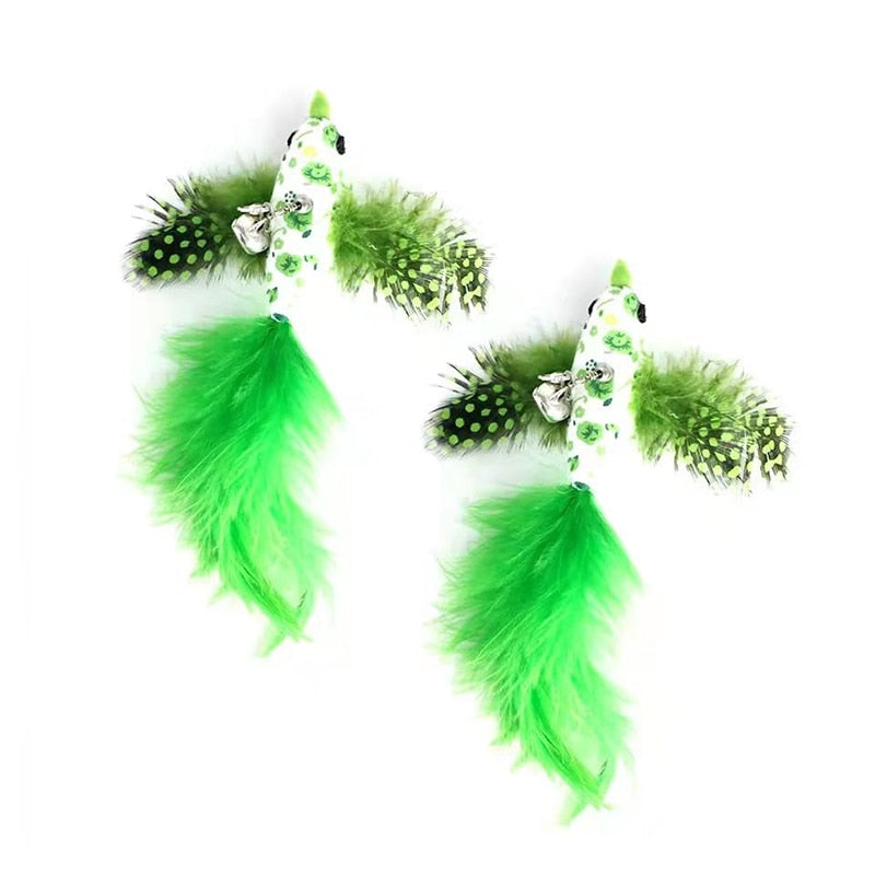 Simulation Bird Interactive Funny Stick Toy - Orchid Unique