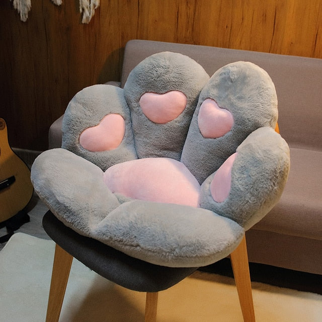 kawaii Paw Pillow Seat Cushion - Orchid Unique