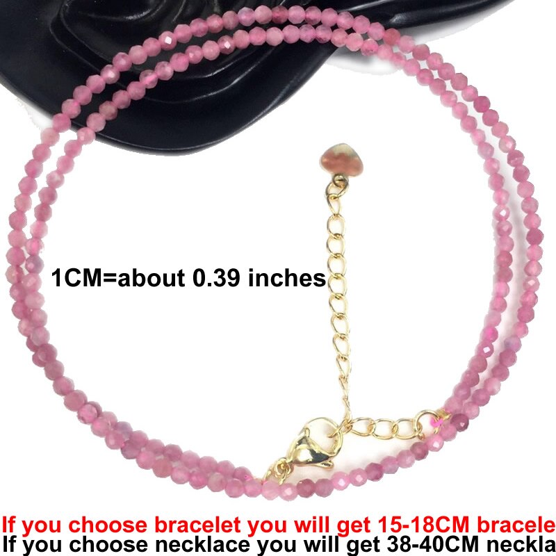 Faceted Gemstones beads Bracelet - Orchid Unique