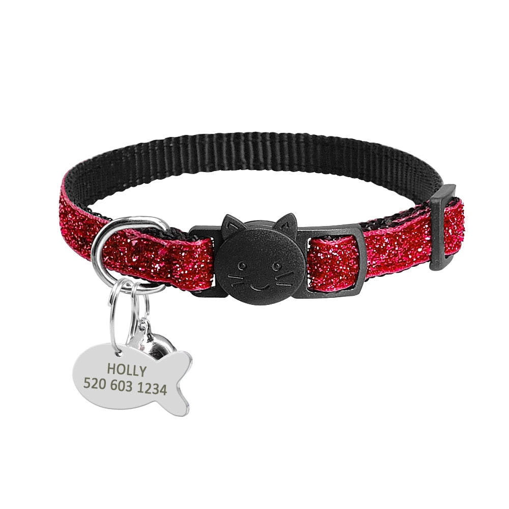 Quick Release Gorgeous Cat Collar - Orchid Unique