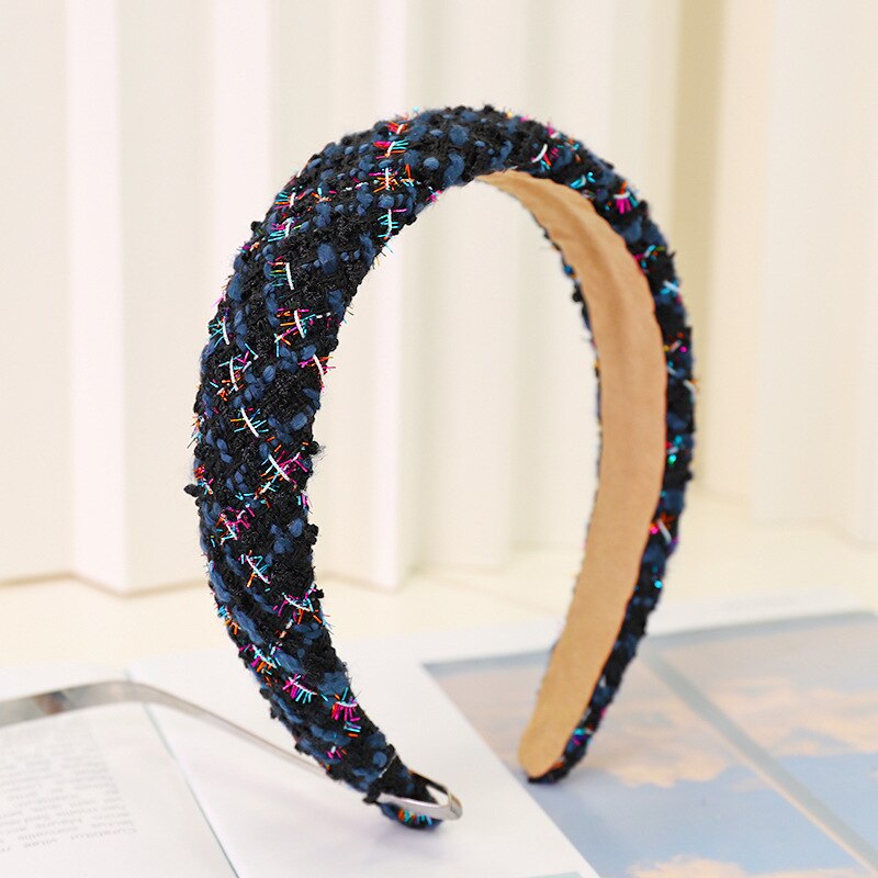 Color Fabric Casual Headband - Orchid Unique