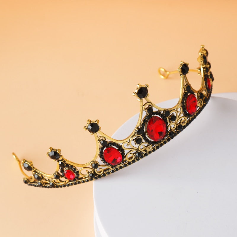 Crystal Bridal Tiara Crown - Orchid Unique