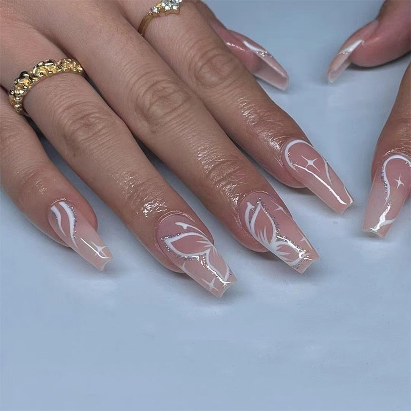 Cool Fashion Style False Nails - Orchid Unique