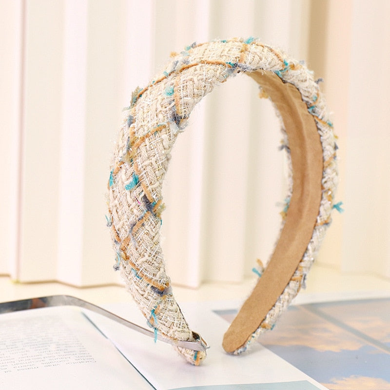 Color Fabric Casual Headband - Orchid Unique