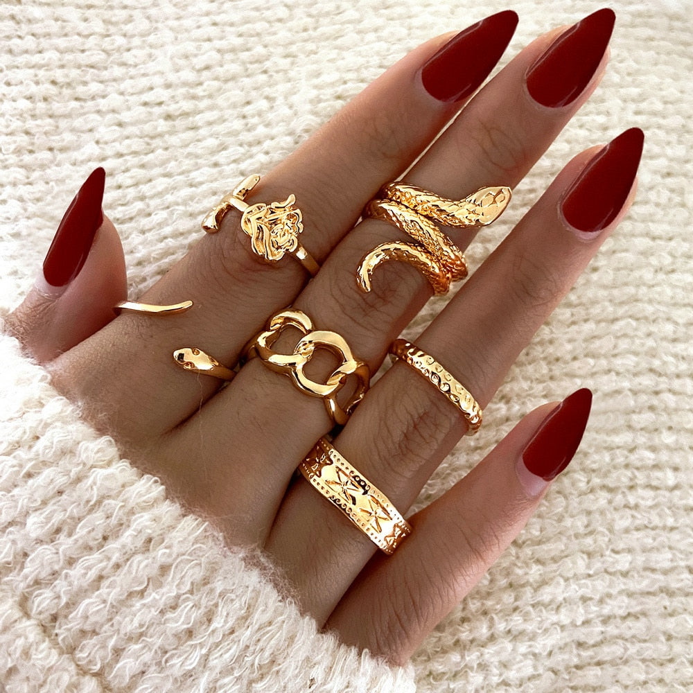 Bohemia Style Rings - Orchid Unique