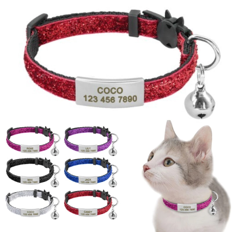 Quick Release Gorgeous Cat Collar - Orchid Unique