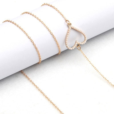 Fashion Pearl Mask Chains - Orchid Unique