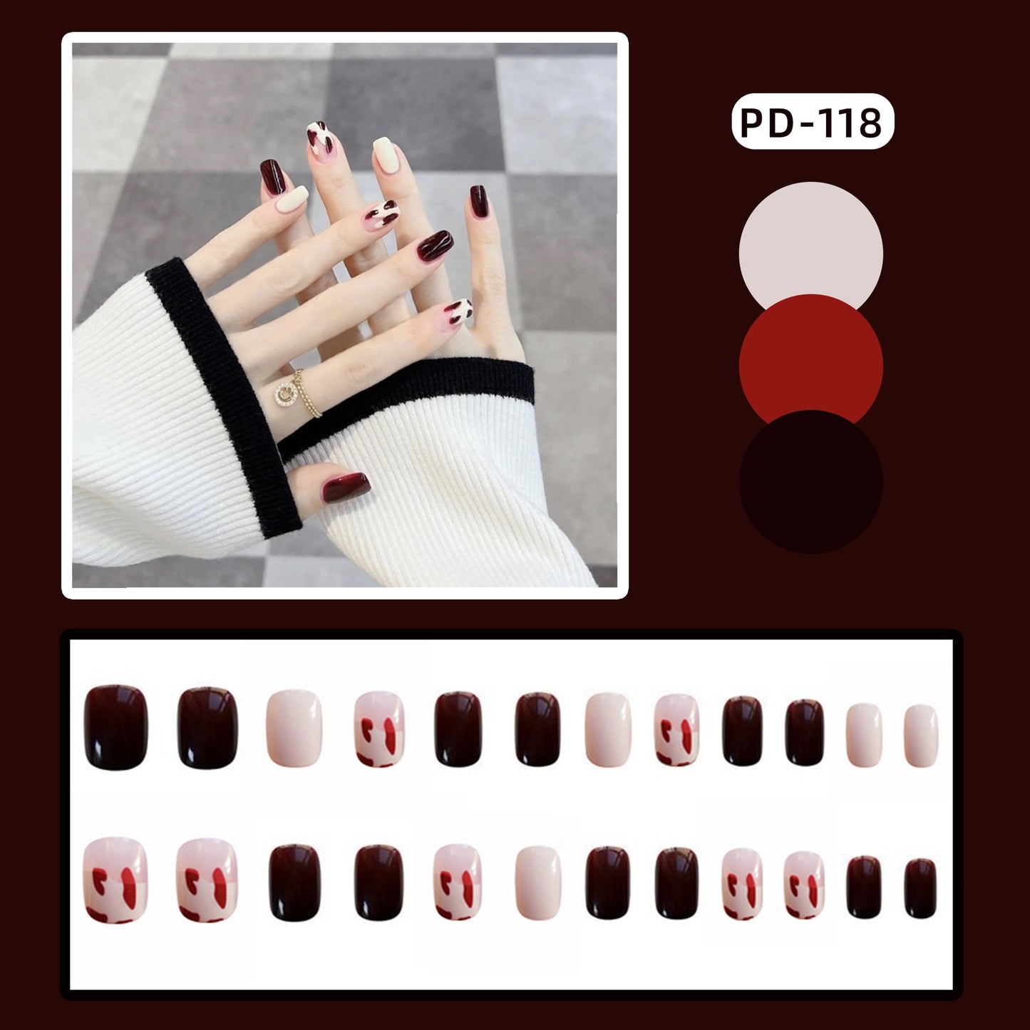 Style Art Nail Tips - Orchid Unique