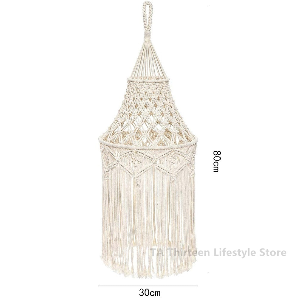 BOHO-Macrame Light Shade Chandeliers - Orchid Unique