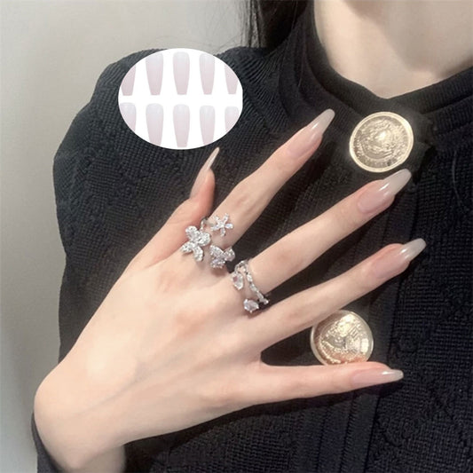 Charming Detachable Finished Fingernails - Orchid Unique