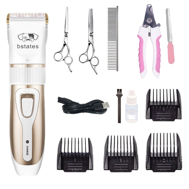 Professional-grade set of Pet Clippers - Orchid Unique