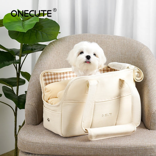 Puppy portable shoulder handbag - Orchid Unique