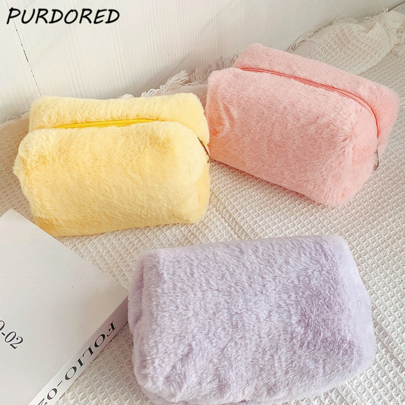 Fur Makeup Travel Bag - Orchid Unique