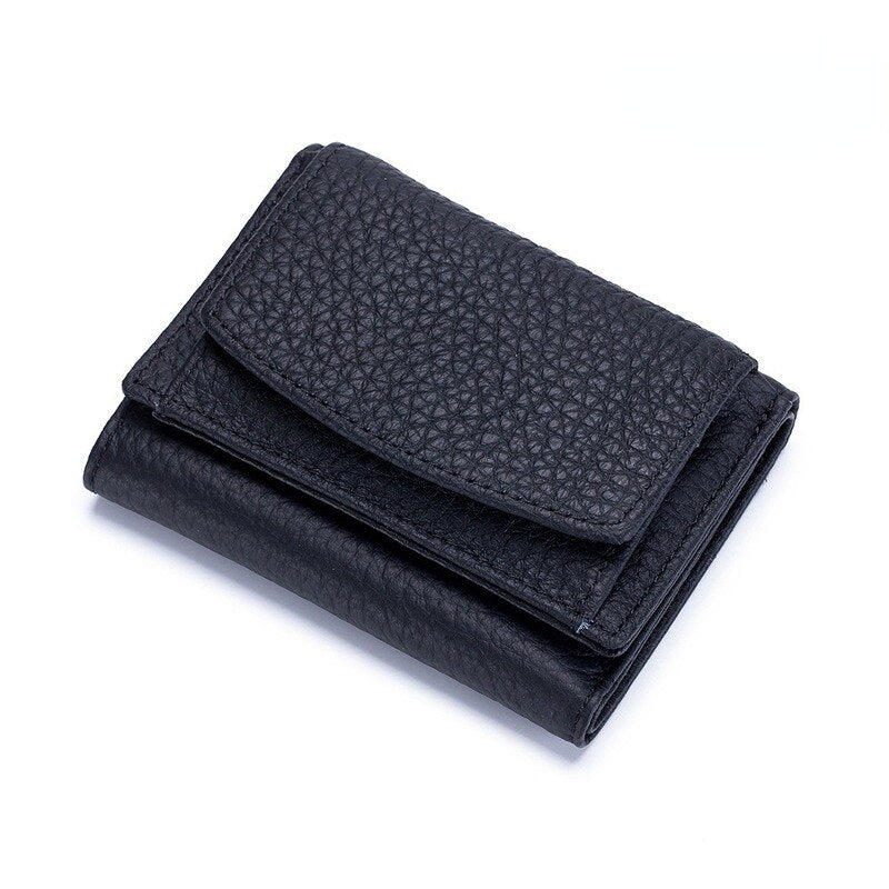 Women Genuine Leather Purses - Orchid Unique