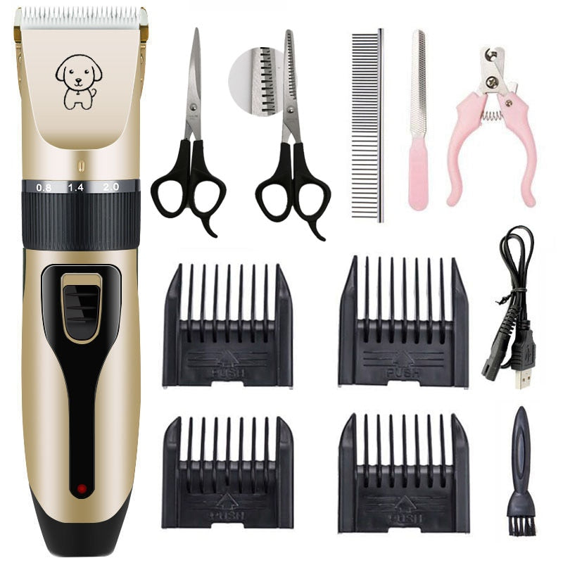 Professional-grade set of Pet Clippers - Orchid Unique
