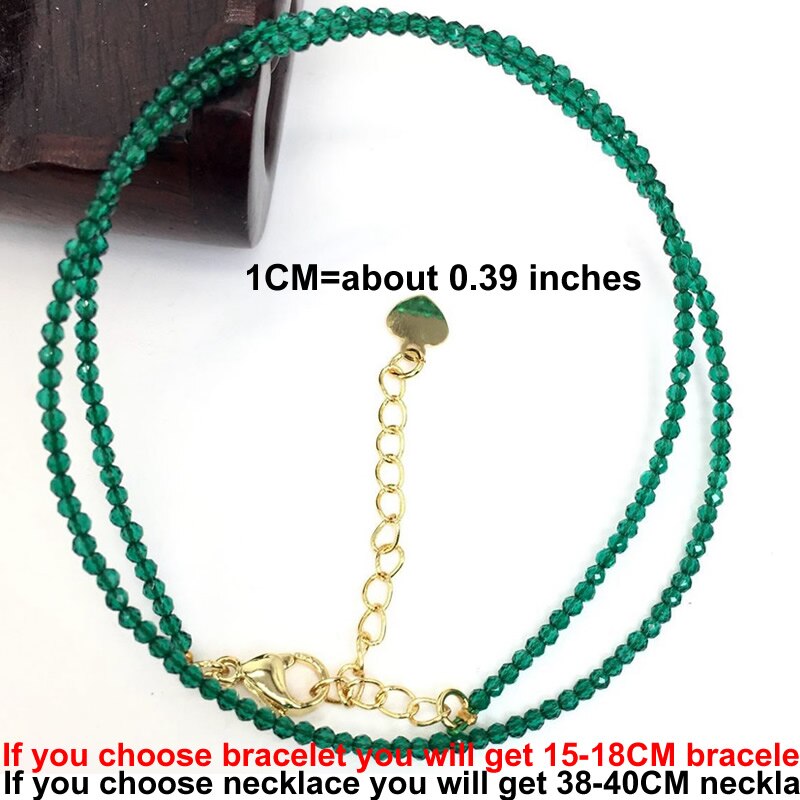 Faceted Gemstones beads Bracelet - Orchid Unique