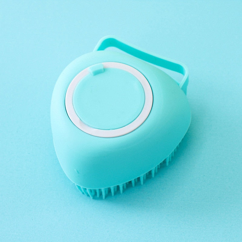 Pet brush and massage comb - Orchid Unique
