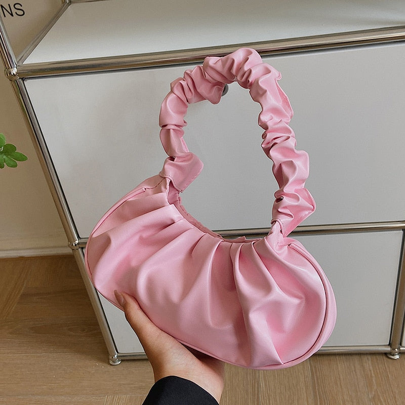 Dumpling Female Handbag - Orchid Unique