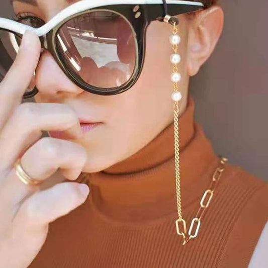 Boho Pearl Glasses Chain - Orchid Unique