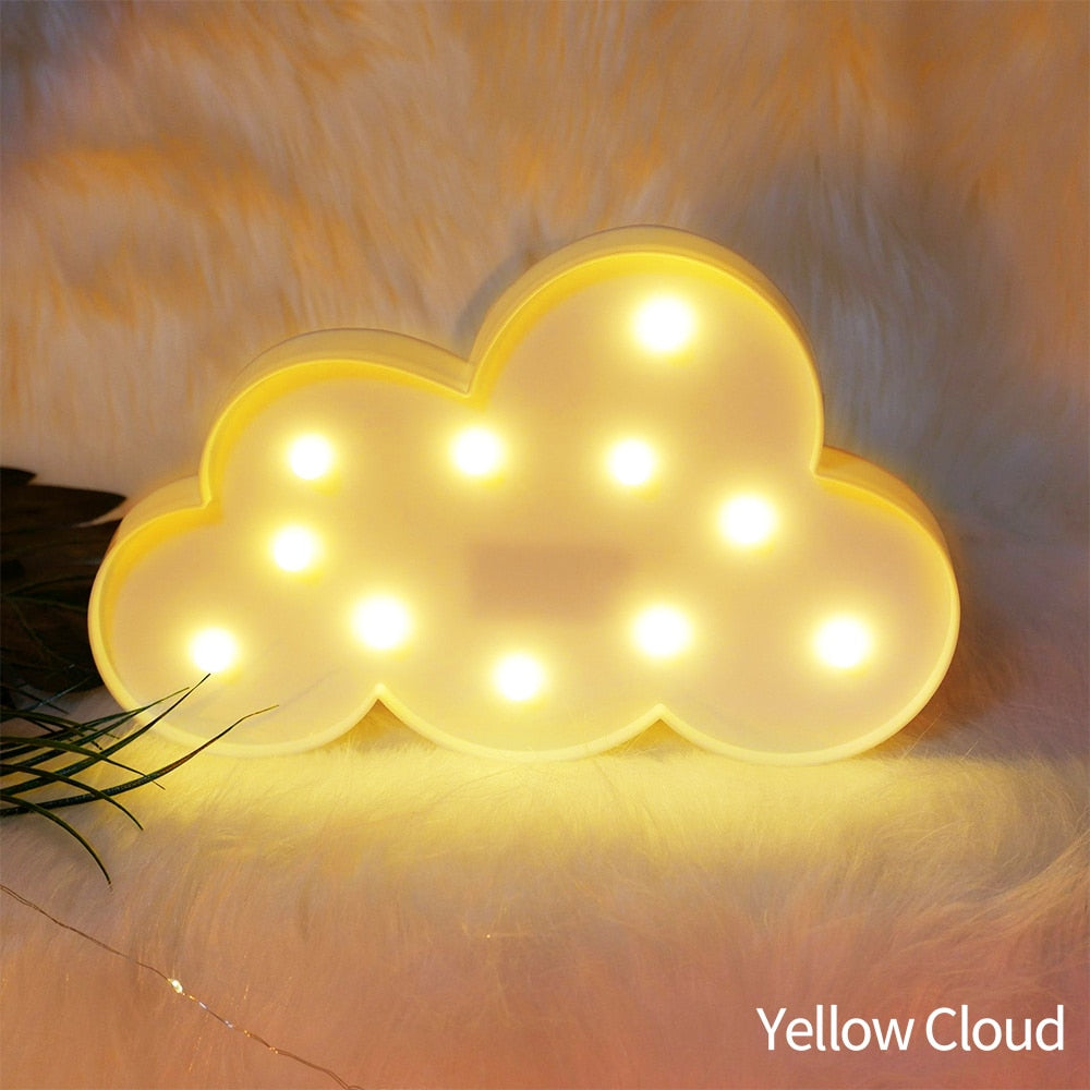 LED 3D Light Night Light - Orchid Unique