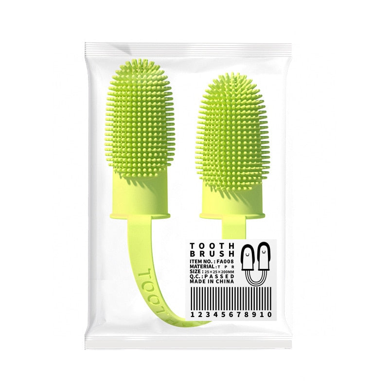 Finger toothbrush - Orchid Unique