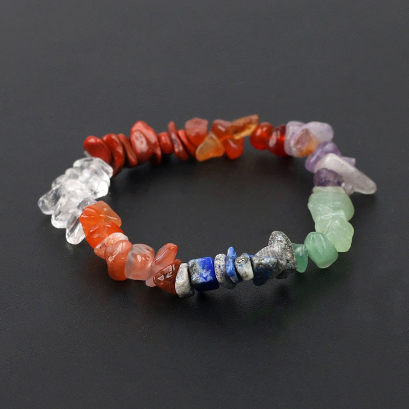 Irregular Energy Stone Bracelet - Orchid Unique