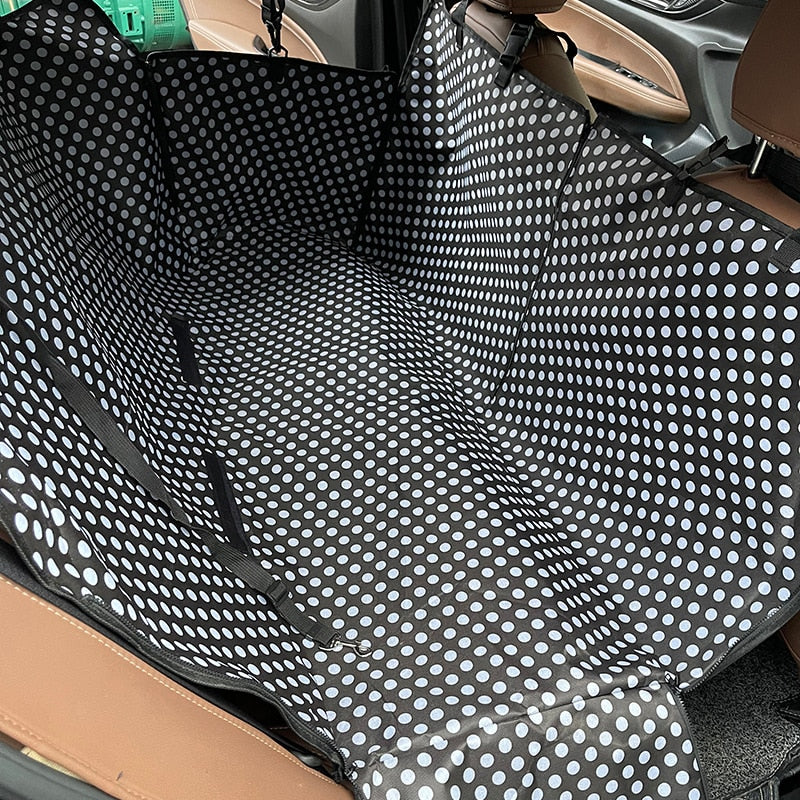 Waterproof Rear Back Pet Car Seat Cover - Orchid Unique