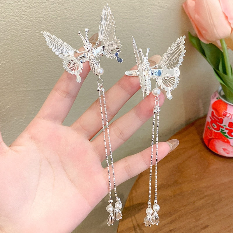 New Cute Moving Butterfly Hairpin - Orchid Unique