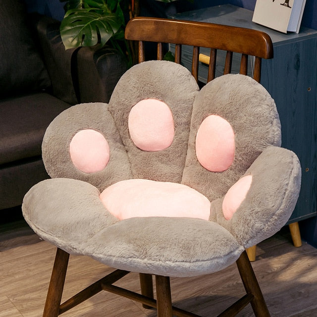 kawaii Paw Pillow Seat Cushion - Orchid Unique