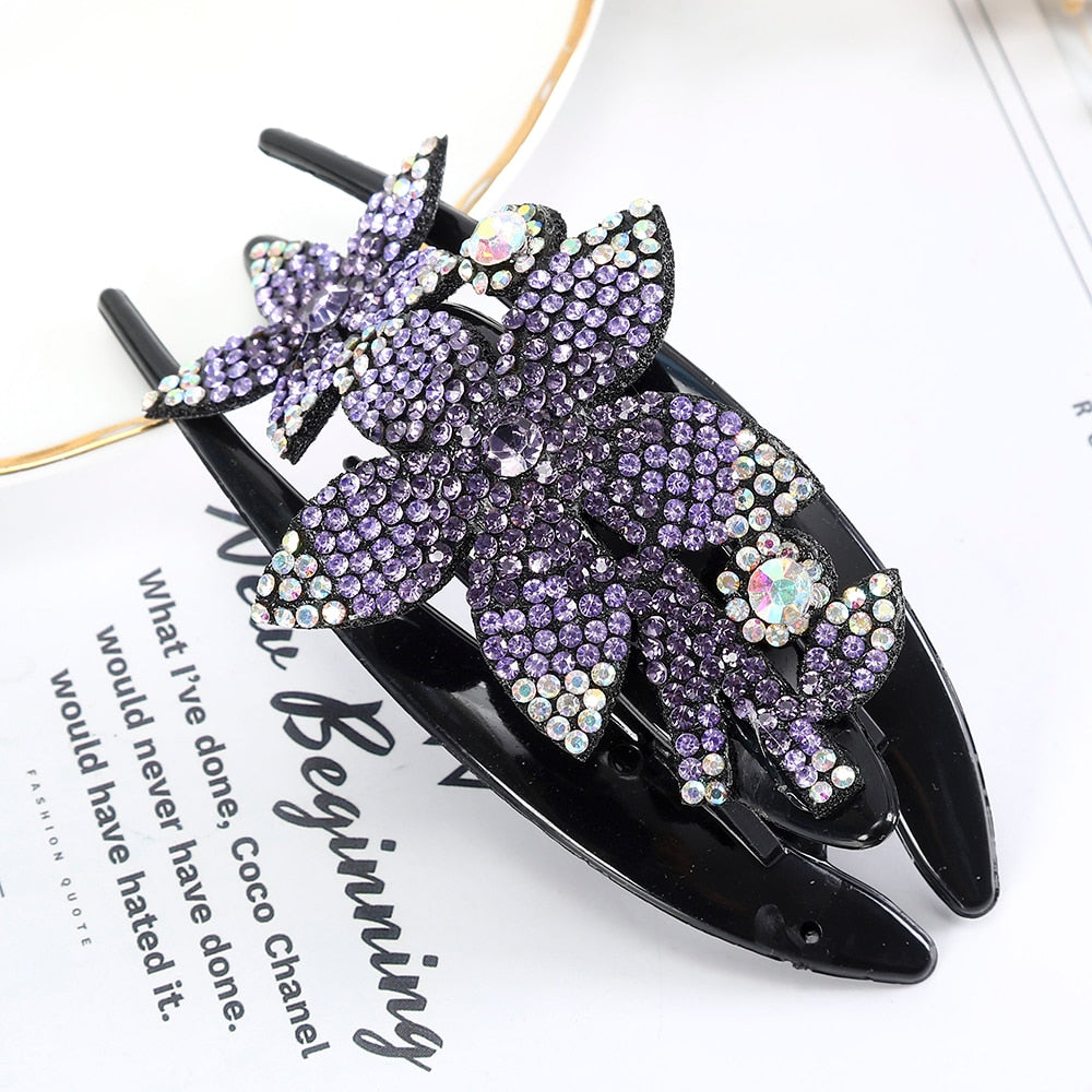 Hair Clips - Orchid Unique