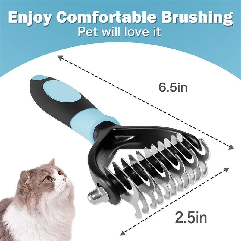 Professional Pet Deshedding Brush - Orchid Unique