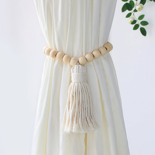 Macrame Room Curtain Tieback Rope - Orchid Unique