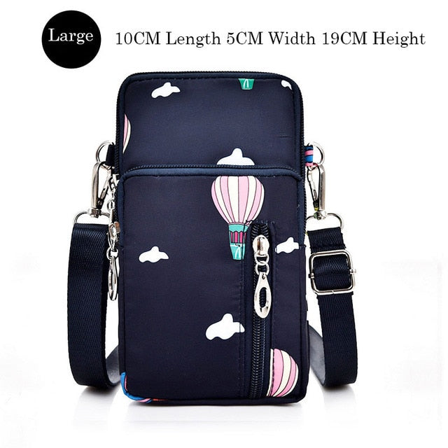 Universal Mobile Phone Bag and Case Wallet - Orchid Unique