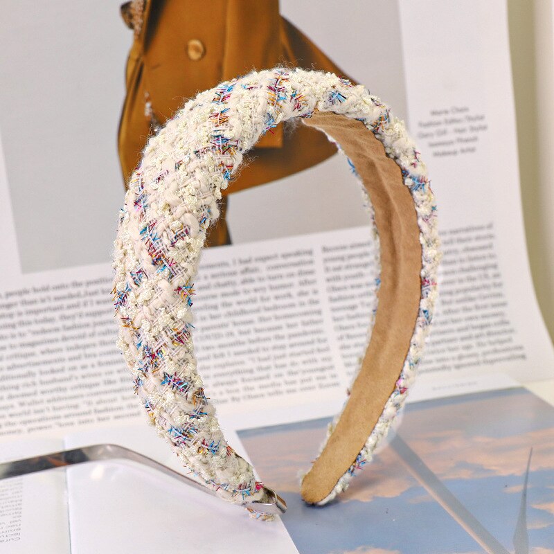 Color Fabric Casual Headband - Orchid Unique