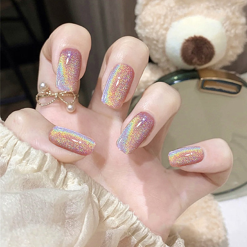 Cat Eye Phototherapy Nail Patch - Orchid Unique