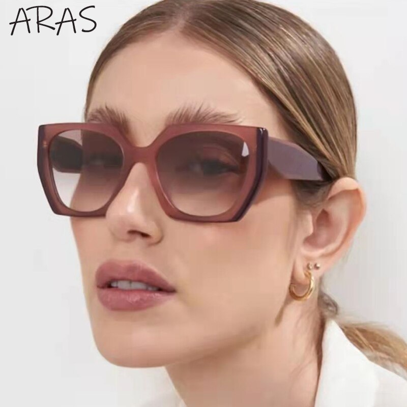 Fashion Square Sunglasses - Orchid Unique