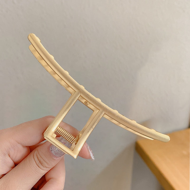 Pearl Hair Claw Set Clip - Orchid Unique
