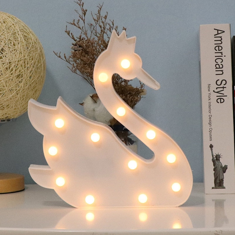 LED 3D Light Night Light - Orchid Unique