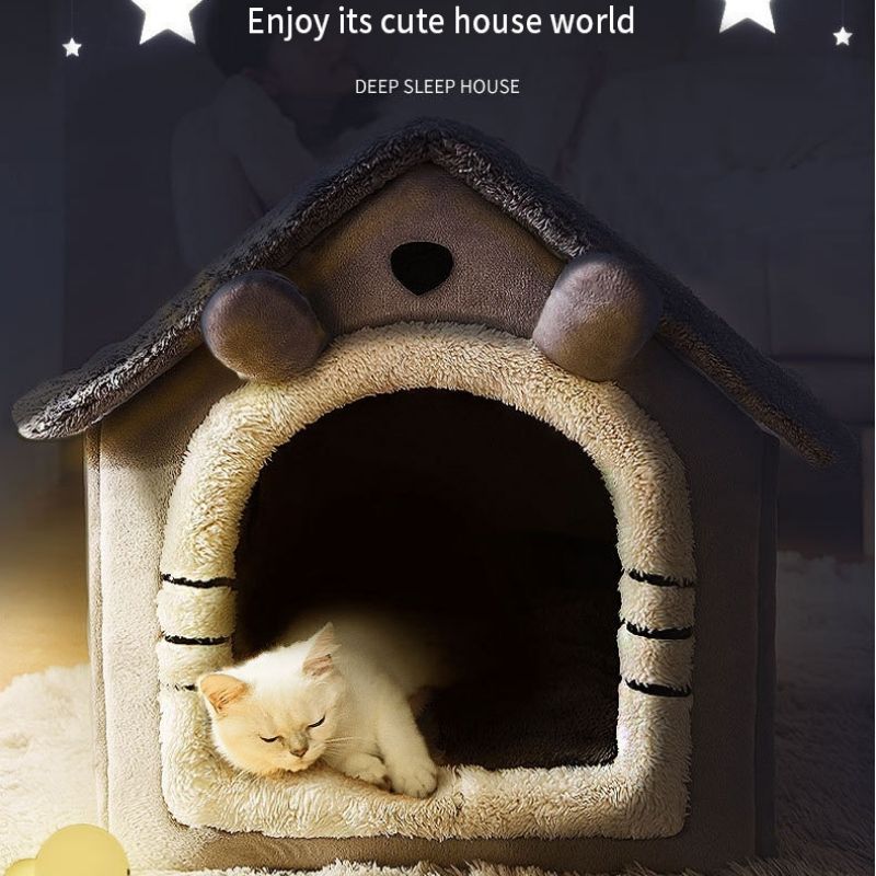 Soft and cozy Pet Bed House - Orchid Unique