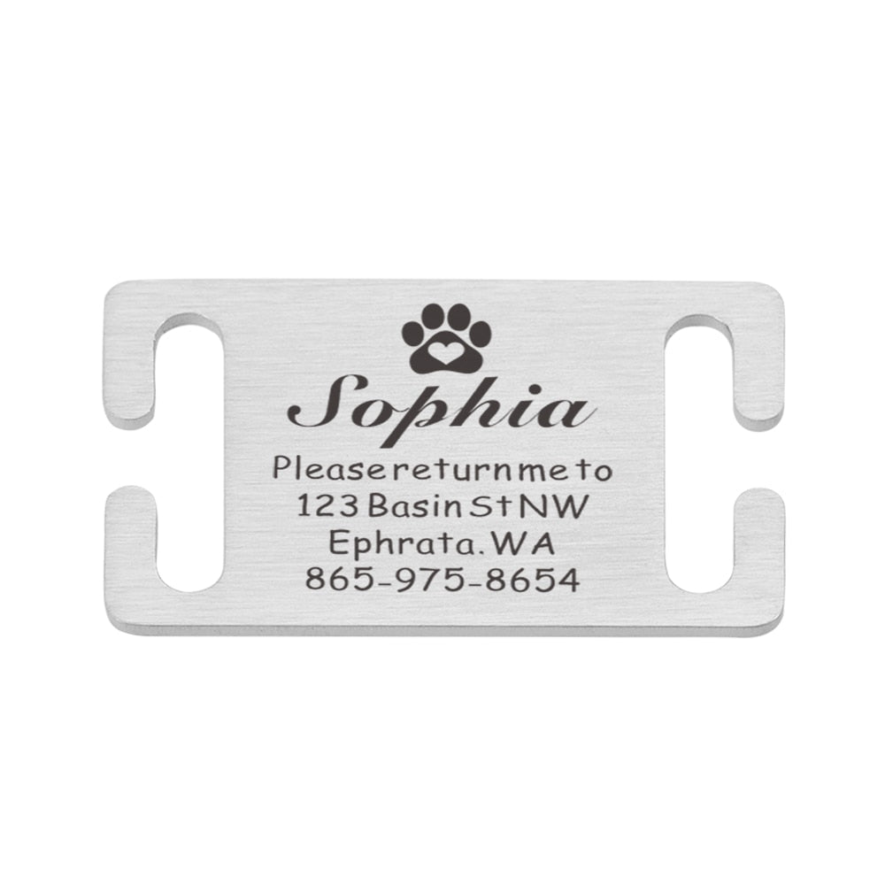 Customizable Dog Medal - Orchid Unique