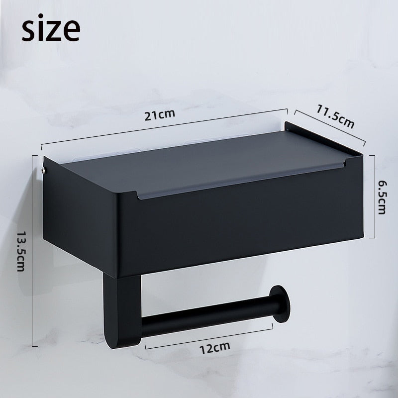 Wall Mount Toilet Paper Holder - Orchid Unique